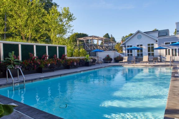 Social Watershed with Heated Salt Water Pool and Sundeck at The Tannery, Connecticut