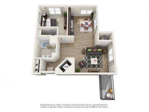 1 Bed | 1 Bath