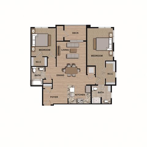 a floor plan of a house