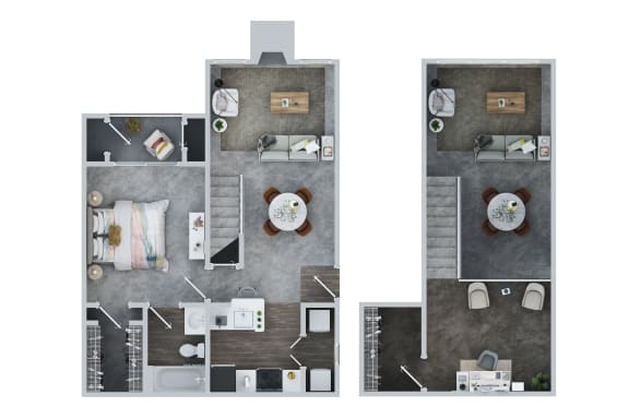 Warner East Loft at Town Walk at Hamden Hills, Hamden, CT