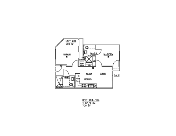 2 Bed 2 Bath D at The Fairfax Flats Apartments, Los Angeles, California