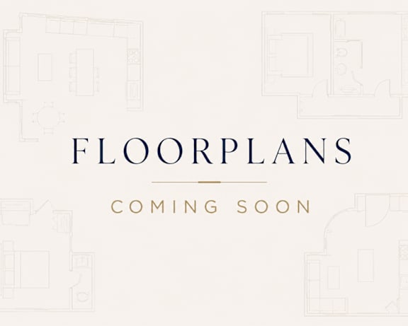 A placeholder image for upcoming floor plans.