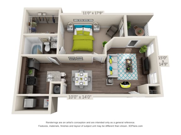 A5 Floor Plan at Echo at Lake Norman, Mooresville