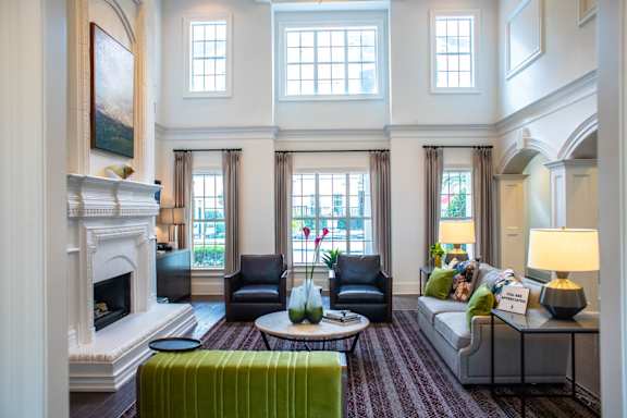 Clubhouse with Large Windows at The Estates at Ballantyne, Charlotte, 28277