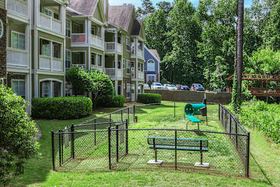 bark park at The Mill at Chastain, Kennesaw, 30144