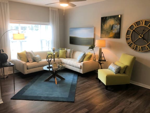 Modern Living Room at The Estates at Brentwood, Brentwood, TN
