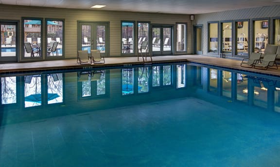 Heated Indoor Swimming Pool at Seven Pines, Alpharetta, Georgia