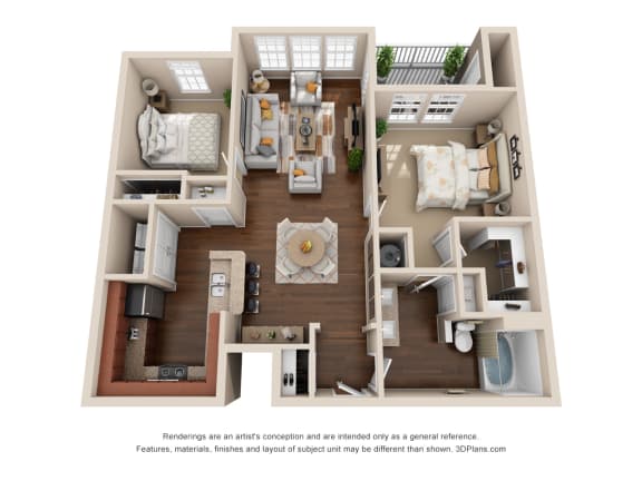 bedroom floor plan an open concept layout with a lot of natural light