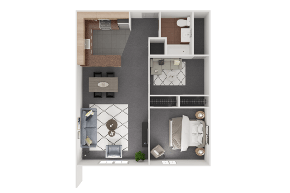 One Bed