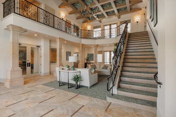 Lobby at The Villas at Ellis Manor, Fresno, CA, 93720