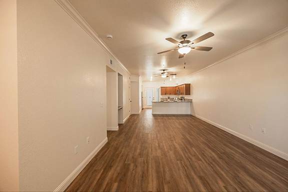 Dining Area Come Hallway View at The Villas at Ellis Manor, Fresno