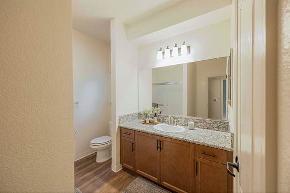 Bathroom with Toilet at The Villas at Ellis Manor, Fresno, California