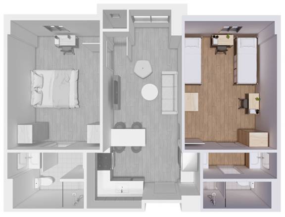 A series of images showing different views of a bathroom.