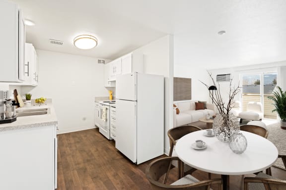 Kitchen Area at North Pointe, Idaho