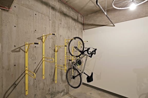 Bike Storage at 19th & Mercer, Washington