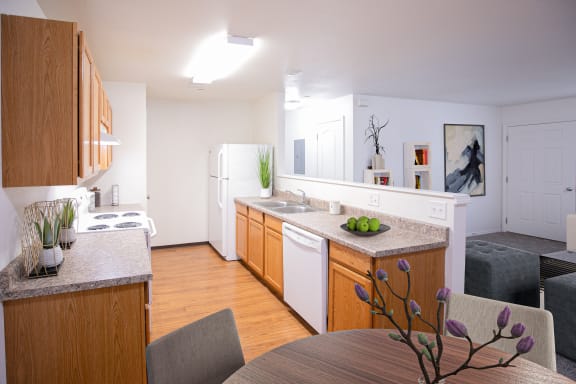 Kitchen Area	at Canyon View, Idaho