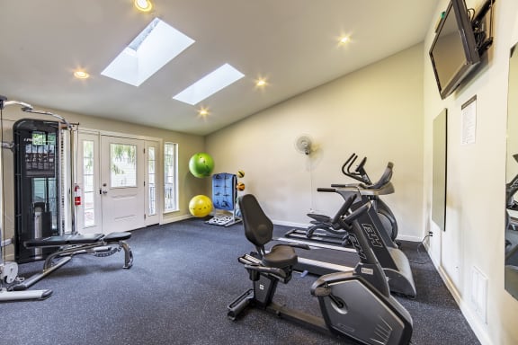Gym at Arterra Apartments, Kent, Washington