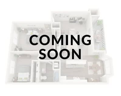 a floor plan of a house with a coming soon sign