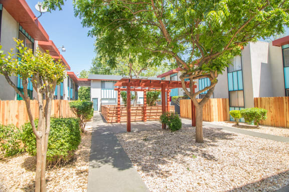 Play area at Woodland Village Apartments , Woodland, CA