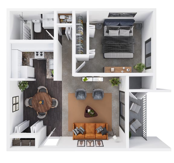 Talavera 1 Bedroom 1 Bath 647 sq ft  at Talavera, Boise, 83705