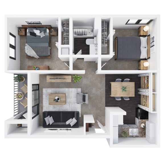 Talavera 2 Bedroom 1 Bath 823 sq ft  at Talavera, Boise, Idaho