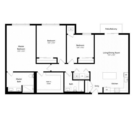 Floor Plan  3B-1-1A