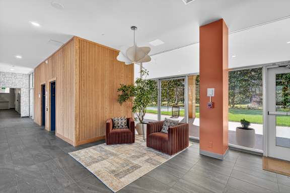 Entrance Lobby at Reflections at the Wharf, District of Columbia