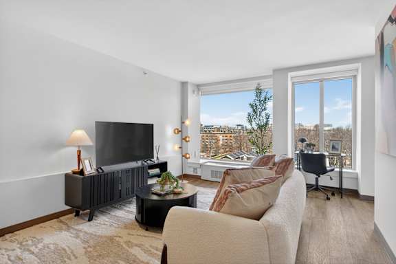 Living Area at Reflections at the Wharf, District of Columbia