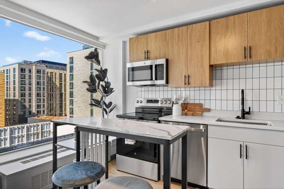 Functional Kitchen at Reflections at the Wharf, Washington, 20024
