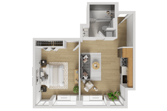 X15-S Floorplan at Reflections at the Wharf, Washington, 20024