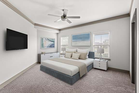 Lavish Bedroom at Adara Overland Park, Kansas, 66213