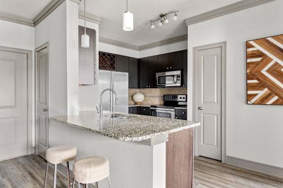 Fully Equipped Kitchen  at Adara Overland Park, Overland Park, KS