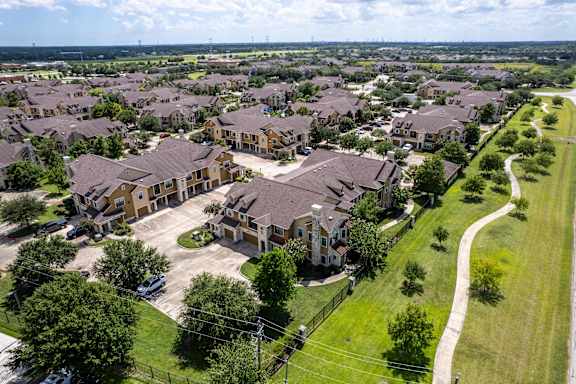 Bird's Eye View of Property at Avenues at Tuscan Lakes, Texas