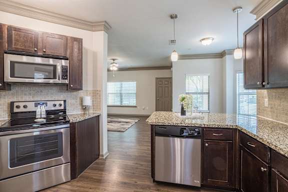 Stylish Kitchen Area at Avenues at Tuscan Lakes, League City, TX, 77573