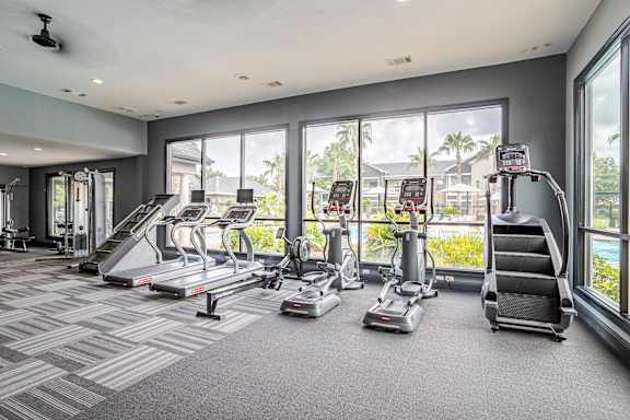 Fitness Center at Avenues at Shadow Creek Ranch Apartments, Pearland, TX