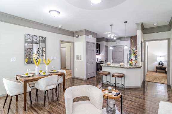 Bright Kitchen at Avenues at Shadow Creek Ranch Apartments, Pearland, TX, 77584