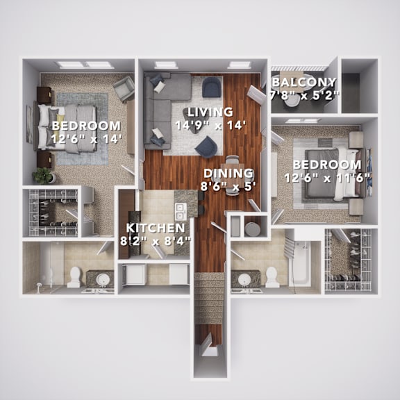 B1 Second Floor at Sovereign at Overland Park, Overland Park, KS 66213
