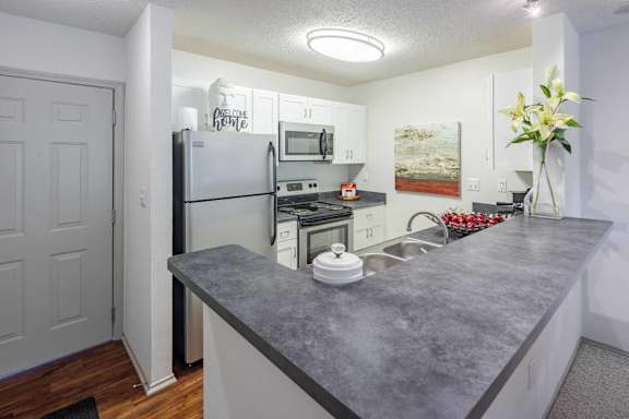 Kitchens With Ample Storage at Butternut Ridge Apartments, North Olmsted, Ohio