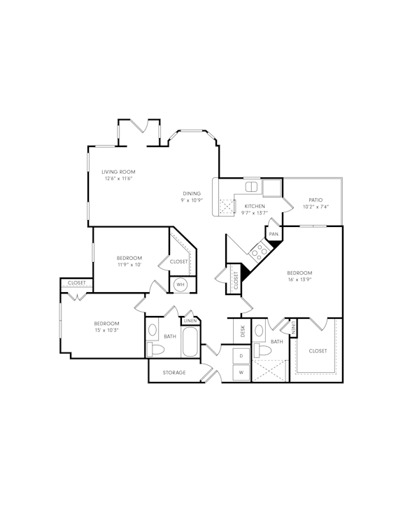 C1 First Floor at Sovereign at Overland Park, Kansas