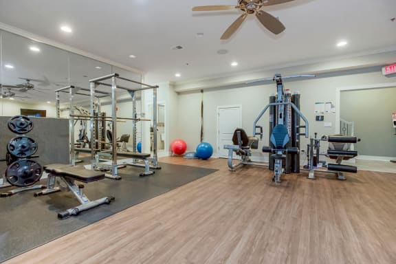 24-Hour Multi-Level Cardio And Weightlifting Center at Prairie Pines Townhomes, Kansas