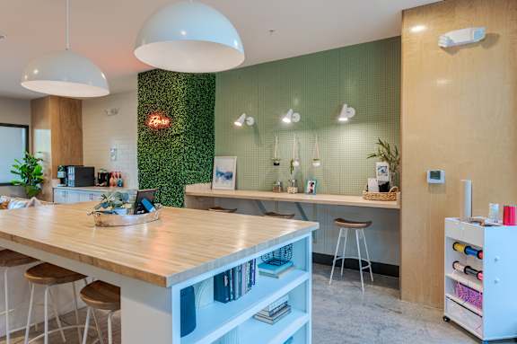 Coffee Bar at Edge 35 Apartments, Indianapolis, 46203
