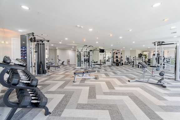 Spacious Gym at Imperial Lofts, Sugar Land