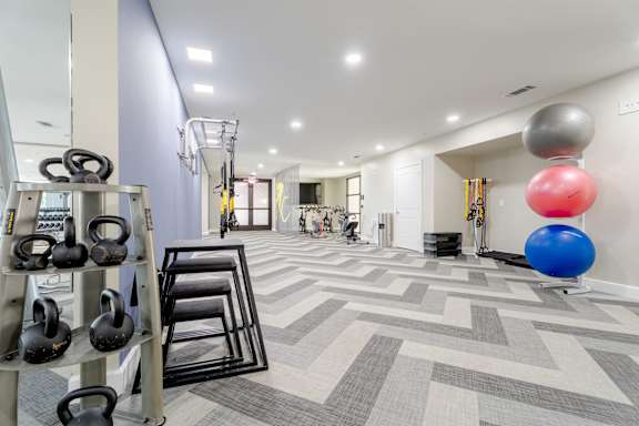 Gym at Imperial Lofts, Sugar Land, TX