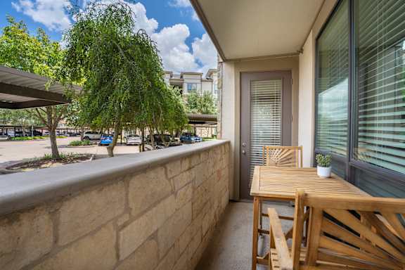 Patio at Imperial Lofts, Sugar Land, 77498