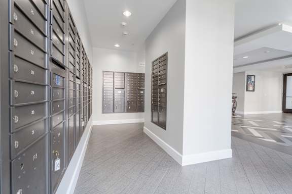 Mail boxes at Imperial Lofts, Sugar Land, TX, 77498