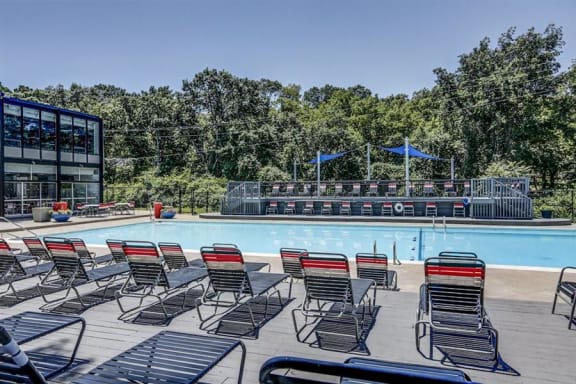 Resort Style Swimming Pool at The Boulevard, Roeland Park, 66205