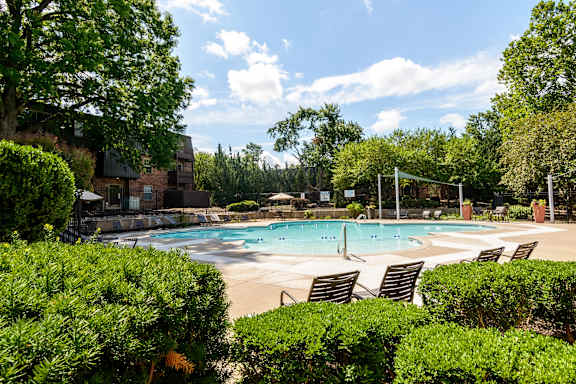 Pool And Surroundings at London House Apartments, Lenexa, 66215