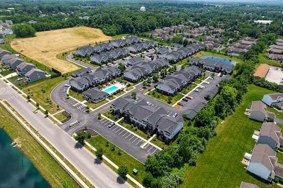 A bird's eye view at Overland Park, Pickerington, 43147