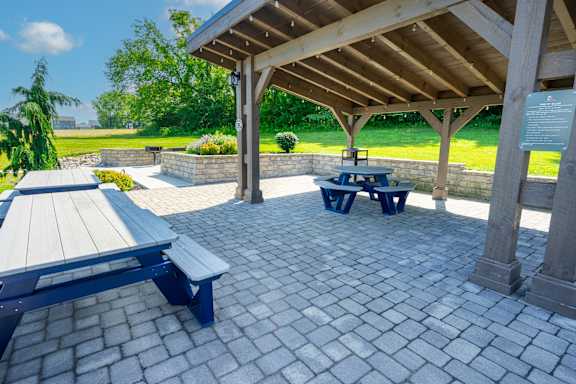 Picnic And BBQ Area at Overland Park, Pickerington