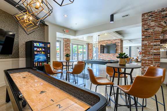 Shuffleboard at Penn Circle, Carmel, IN, 46032